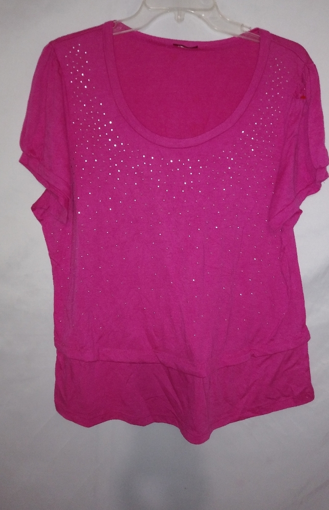 Candy Rain 2X Pink Sparkling Top Plus